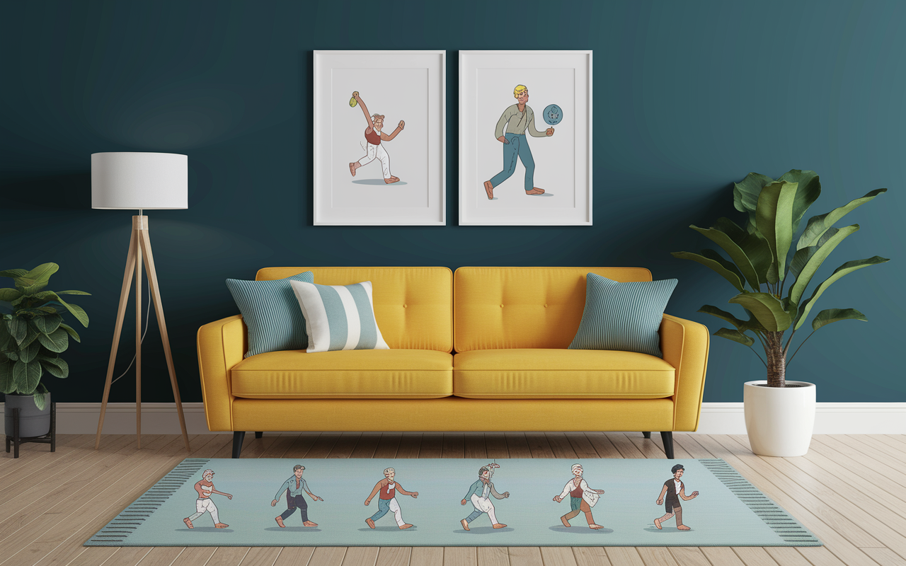 personne fait crunchs variantes sur tapis à la maison