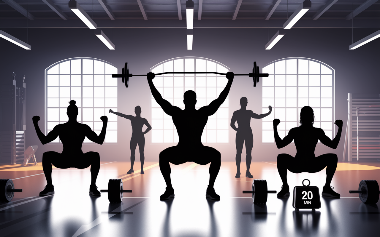 scène metabolisme hiit musculation cardio