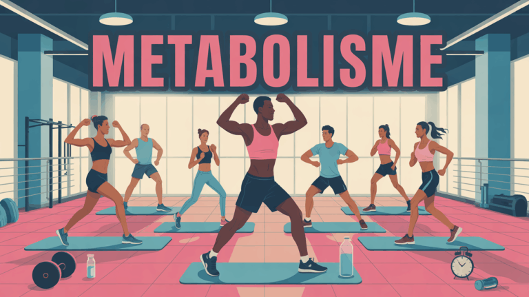 illustration metabolisme musculation cardio mixte