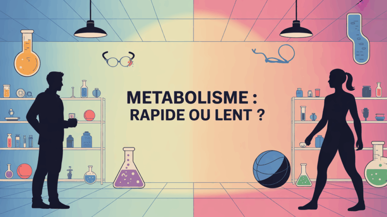 metabolisme rapide ou lent illustration laboratoire sport