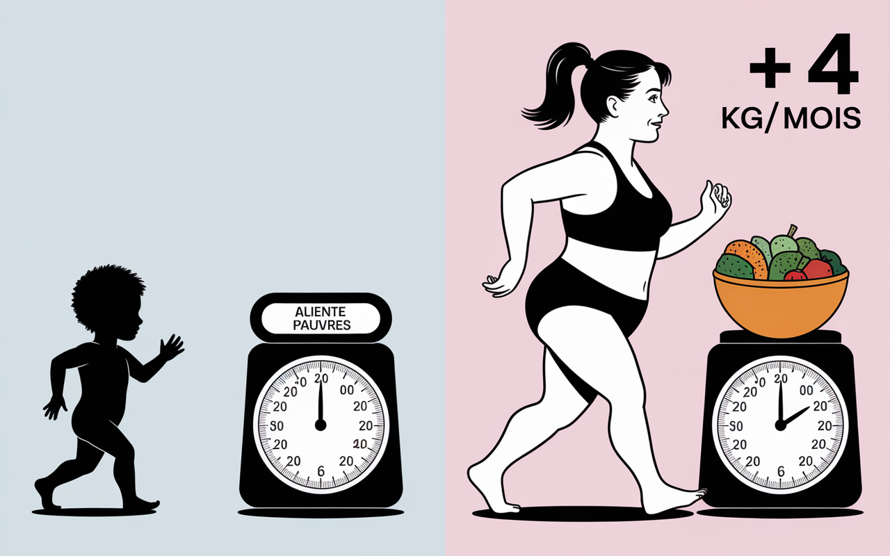 comparatif balance progression 4kg ectomorphe