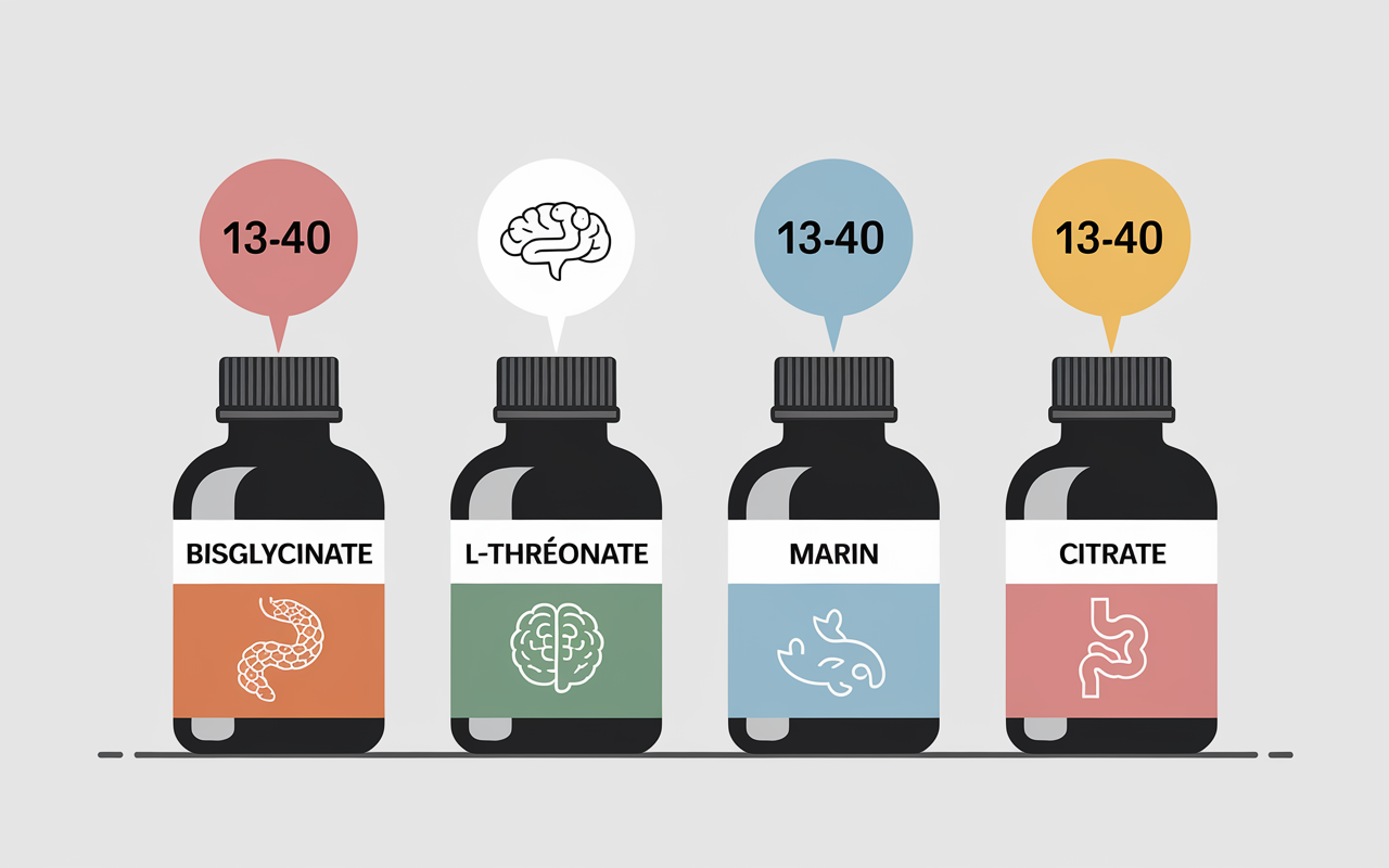 comparatif magnesium sommeil flacons