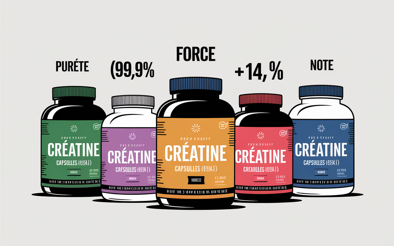creatine 2025 comparatif top force pureté note