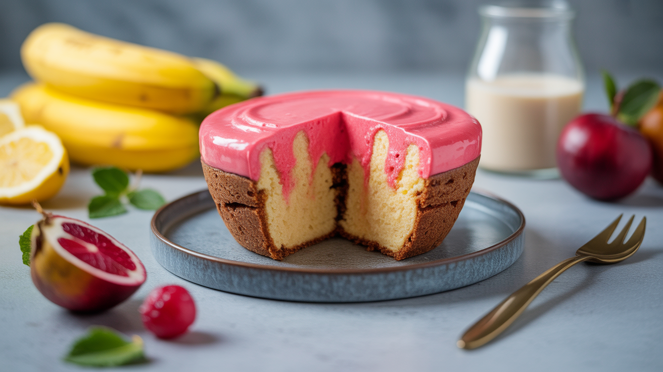 bowl cake proteine coupe moelleux ingredients autour