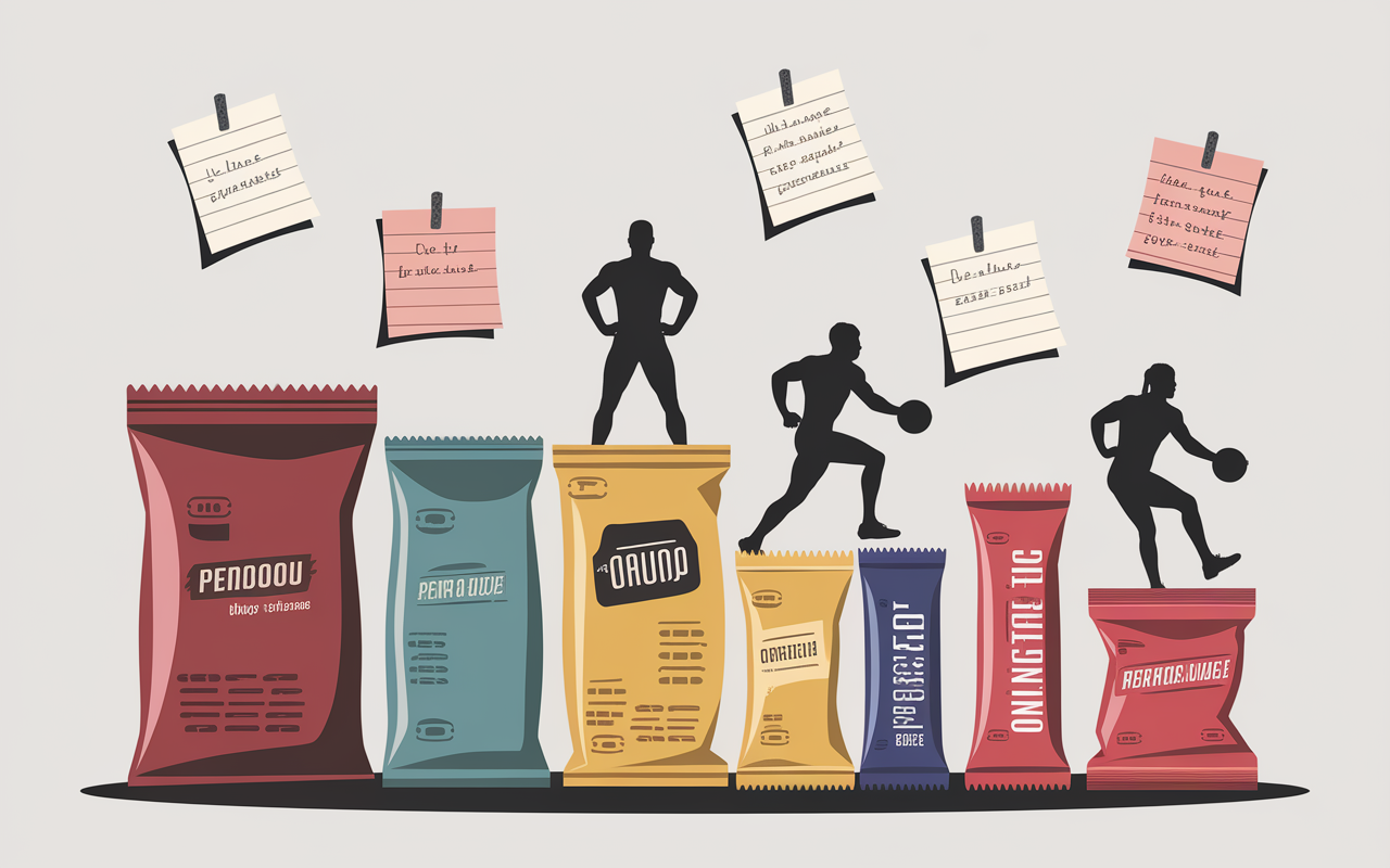 Comparatif Foodspring alternatives sportives
