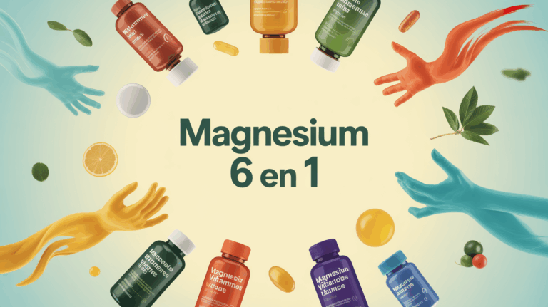 Vue generale magnesium 6 en 1 bien etre energie serenite