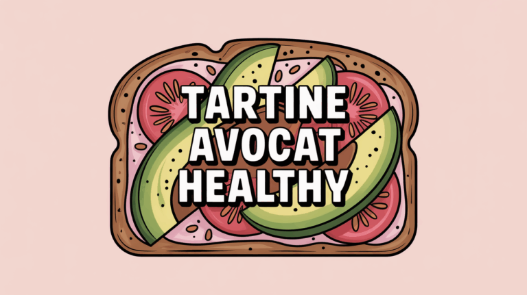 Tartine avocat healthy pain complet tomates et graines