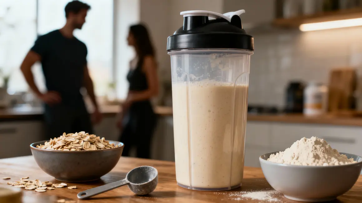shakeur gainer proteine avoine pour prise de masse