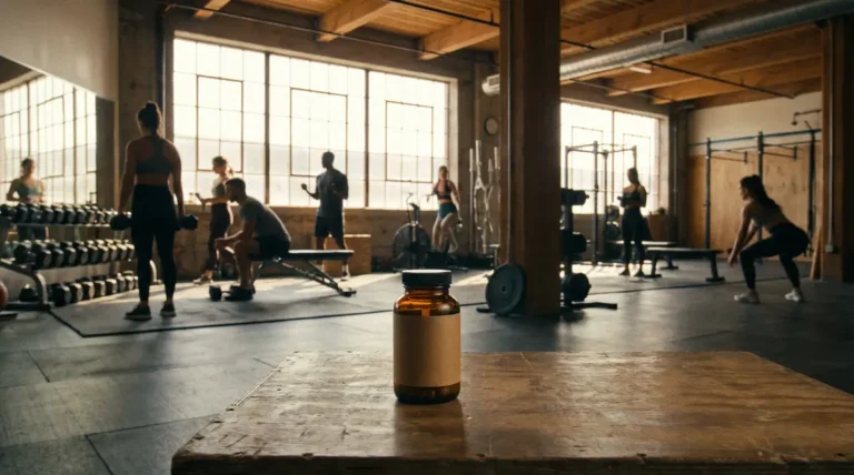 flacon complement musculation en salle