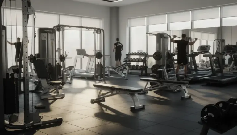 salle de musculation moderne programme split musculation