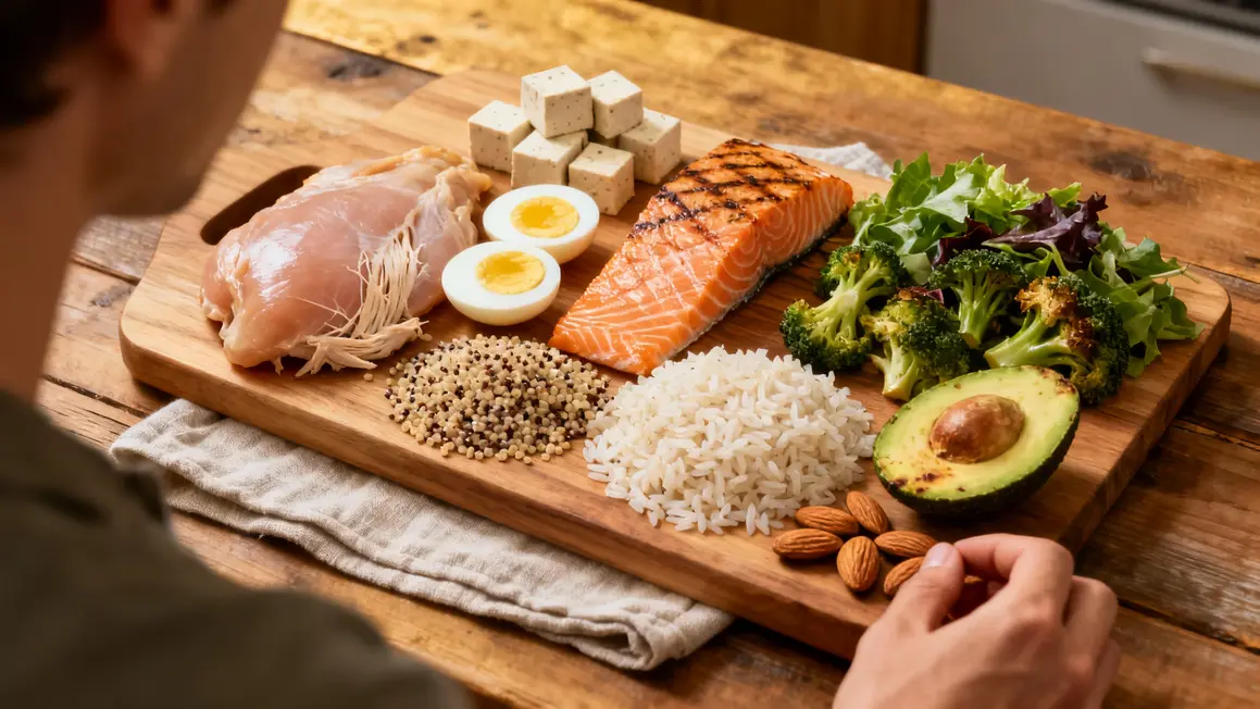 aliments seche musculation proteines glucides lipides