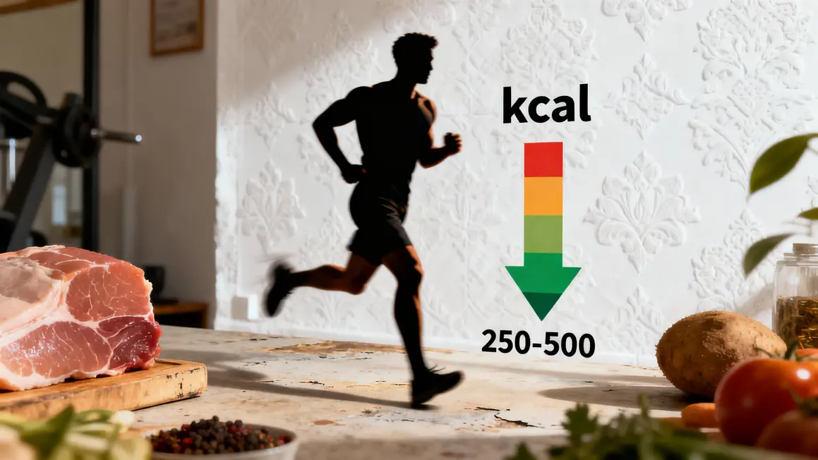 tableau nutrition deficit calorique seche musculation
