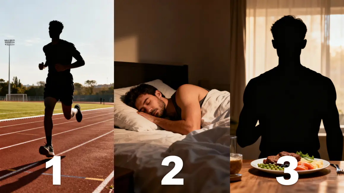 Entraînement sommeil alimentation booster HGH