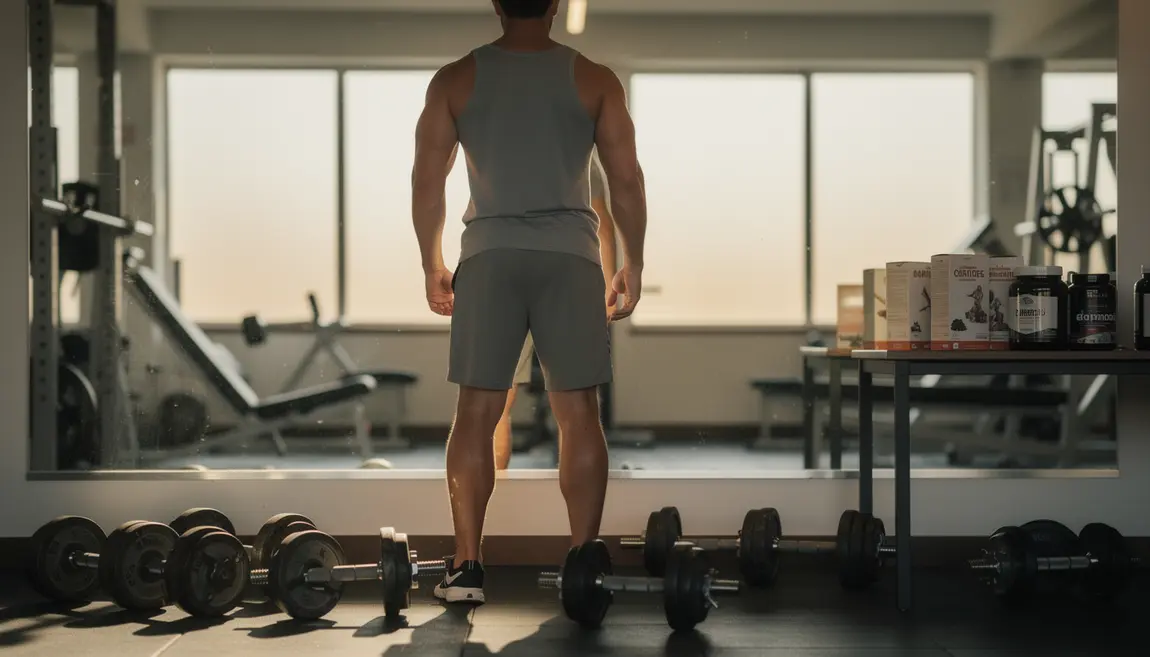 sportif dos musculation supplements progression