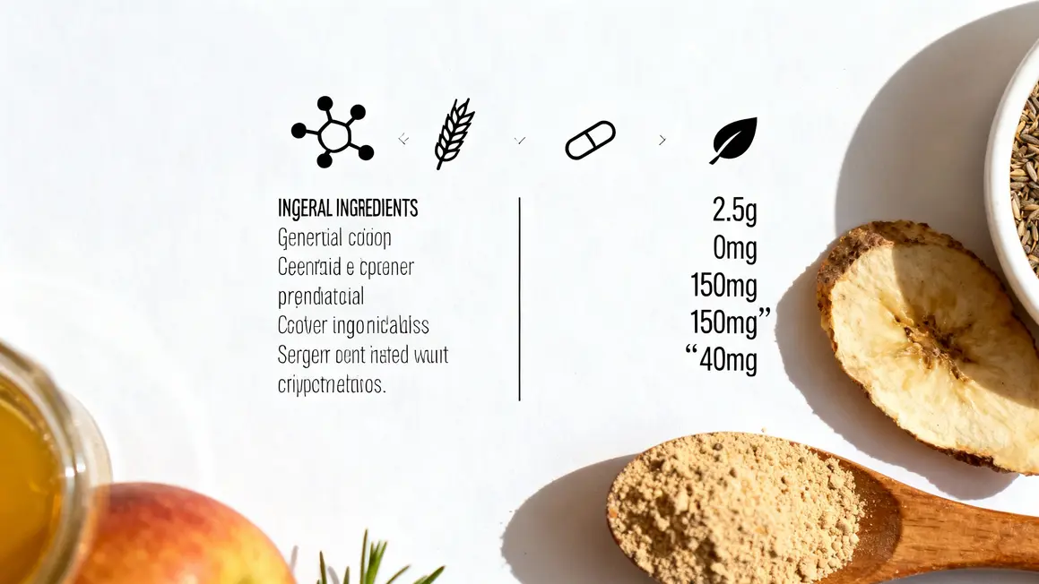 tableau ingrédients booster pre workout dosages