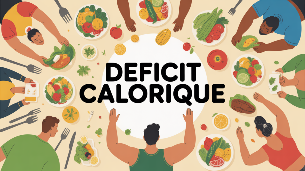 personnages table plats sains nutrition perdre du poids