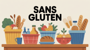 table familiale avec aliment sans gluten