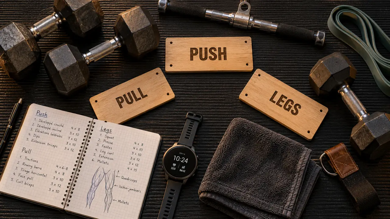 Push pull legs : trois séances types PUSH PULL LEGS