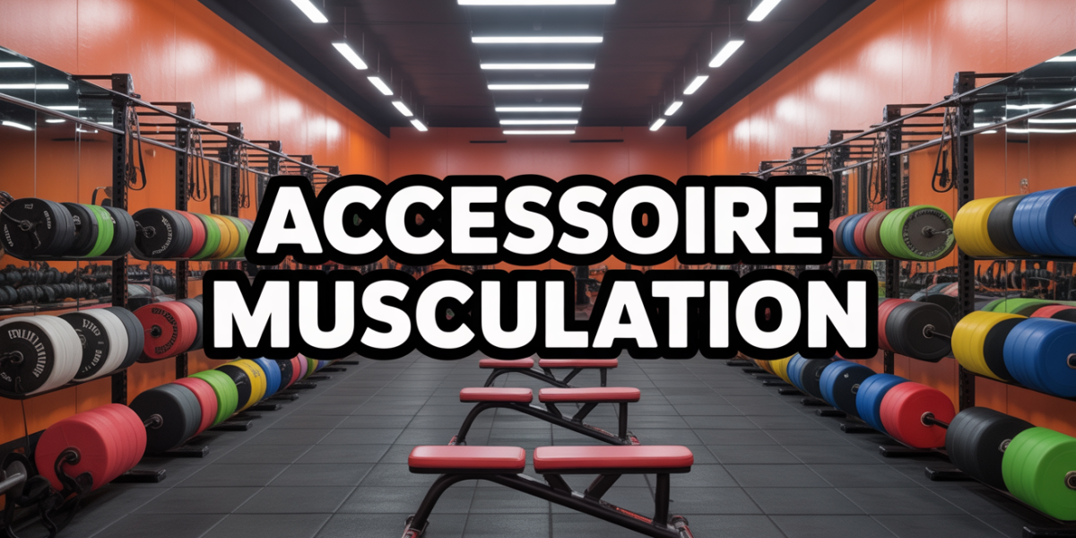 Vue d'accessoires musculation dans une salle sportive dynamique