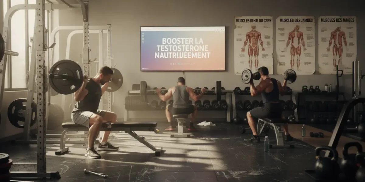 Salle de sport motivation booster testosterone naturellement