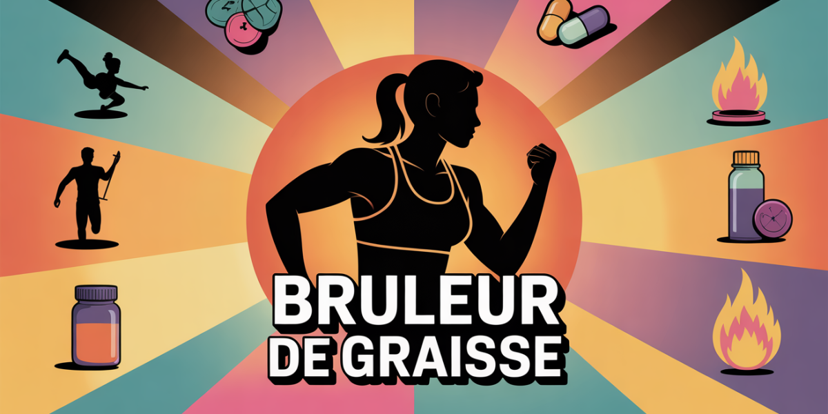 Image brûleur de graisse sport nutrition capsules flamme