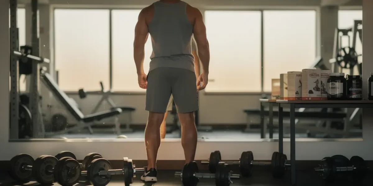 sportif dos musculation supplements progression