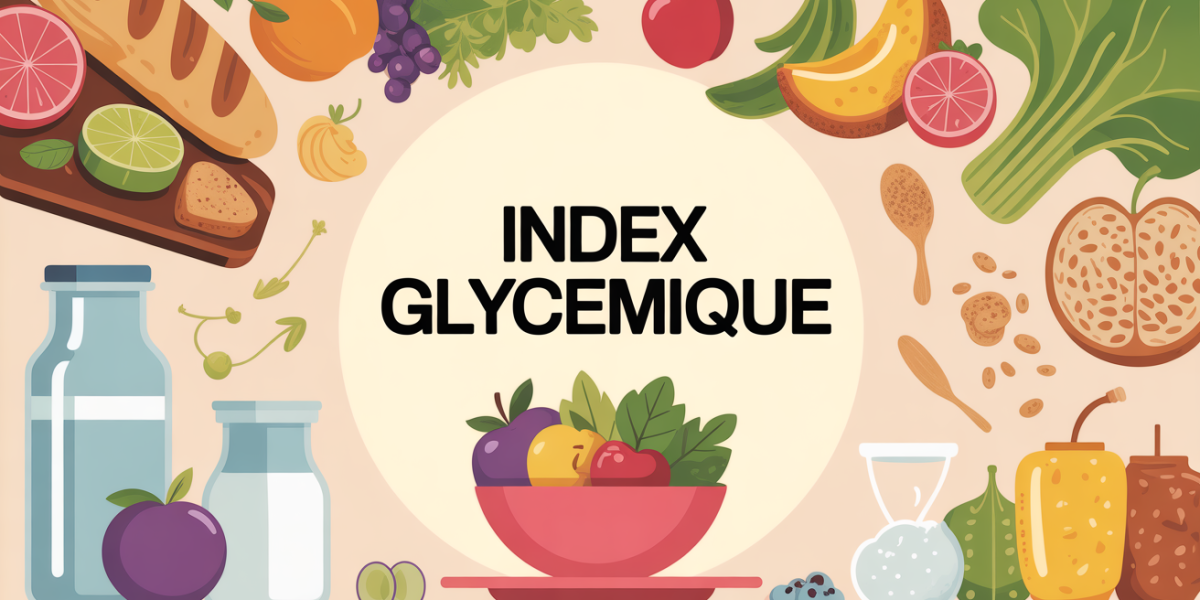 assiette équilibrée index glycémique pain légumes fruits yaourt lentilles