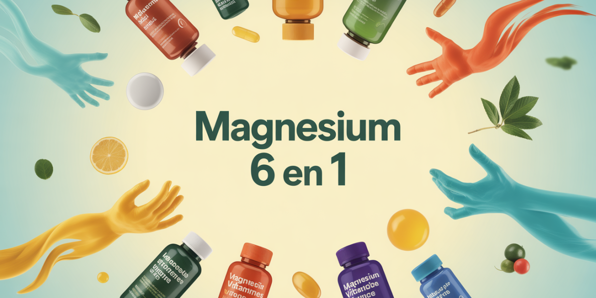 Vue generale magnesium 6 en 1 bien etre energie serenite