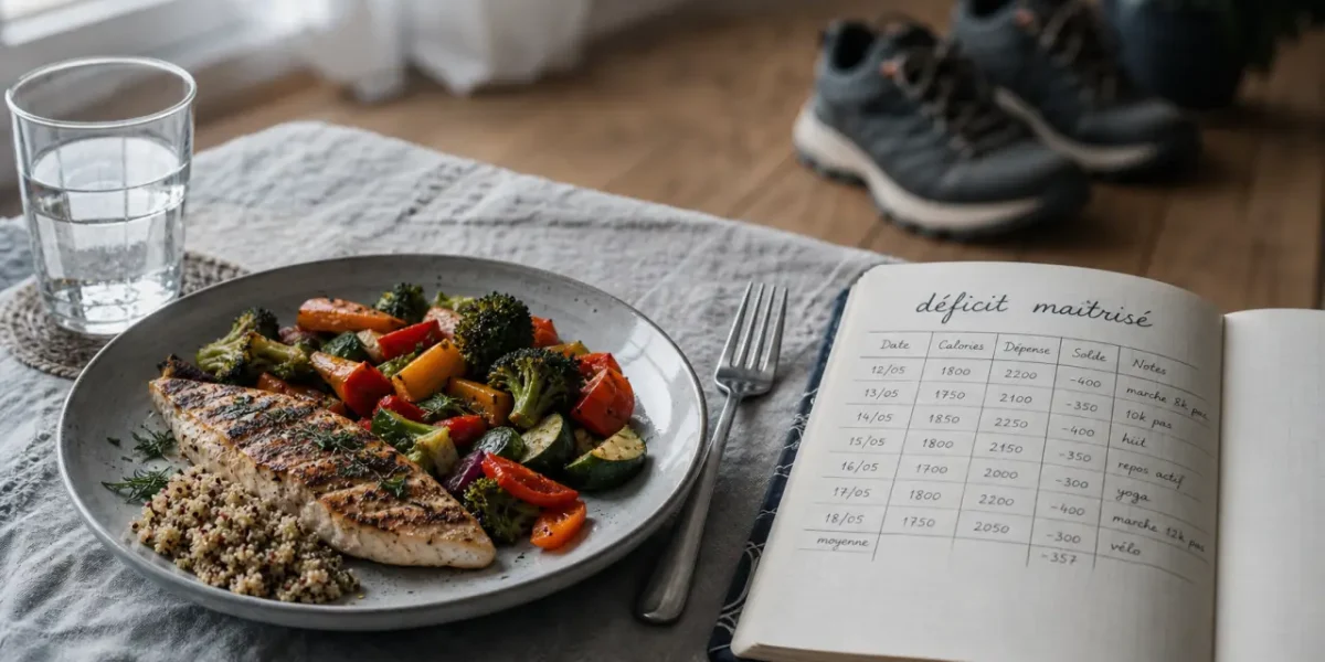 Maigrir vite et bien : assiette satiété, déficit calorique maîtrisé