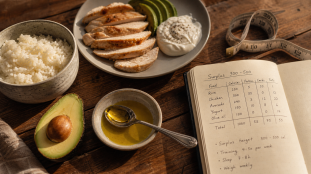 Manger prise de masse : surplus 300-500 kcal pour prendre du muscle