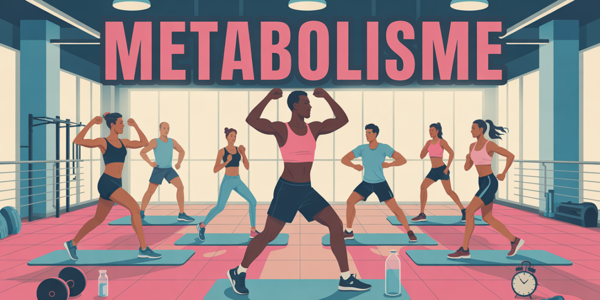 illustration metabolisme musculation cardio mixte