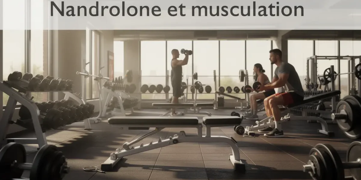 Salle de musculation silhouettes nandrolone et musculation