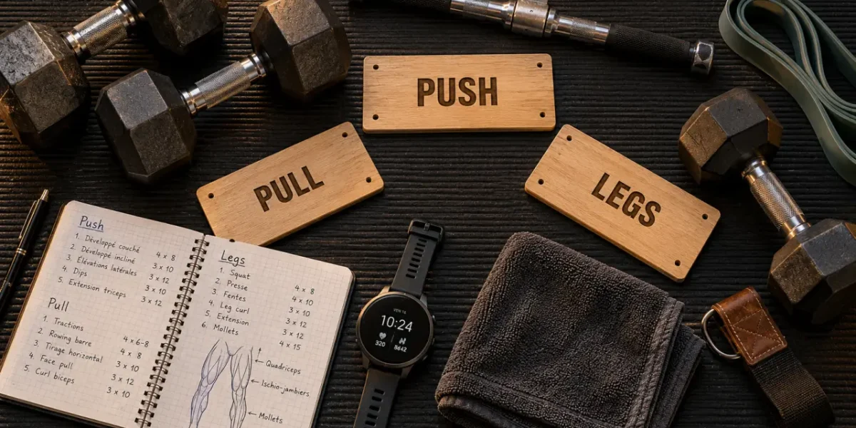 Push pull legs : trois séances types PUSH PULL LEGS