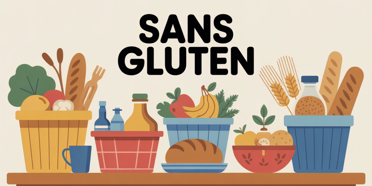 table familiale avec aliment sans gluten