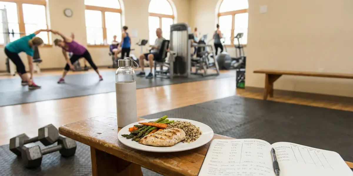 salle de sport seche musculation repas proteines