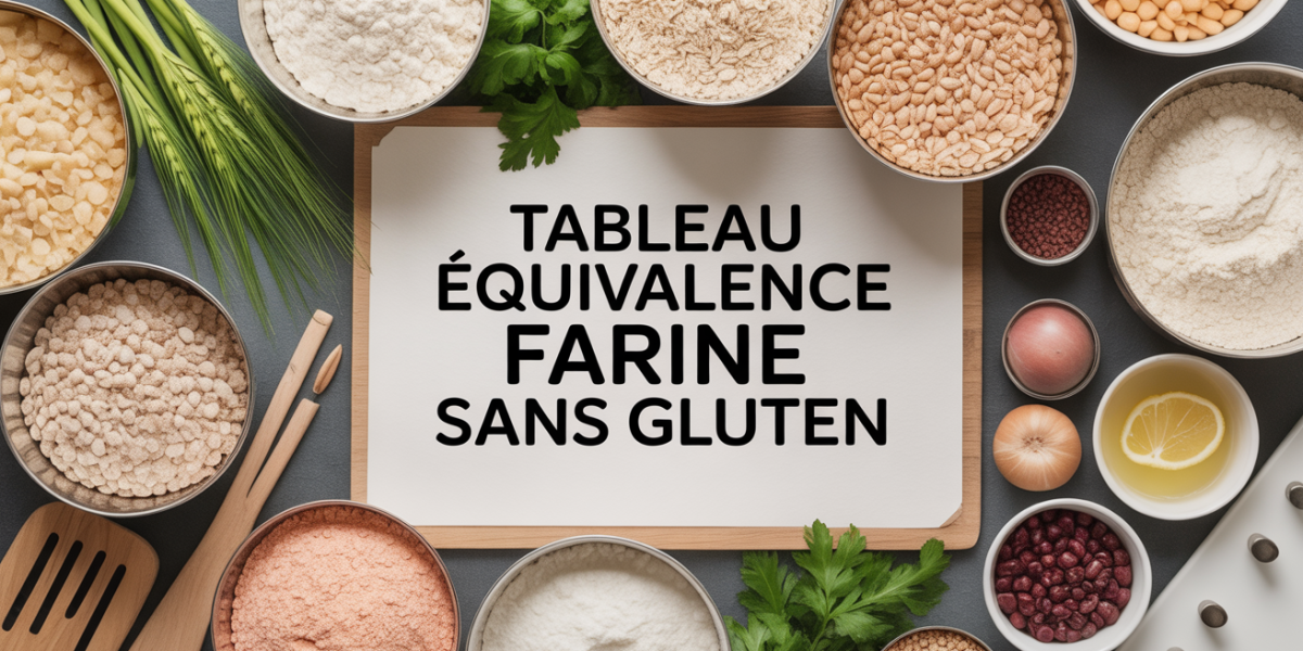 plan cuisine moderne divers farines sans gluten