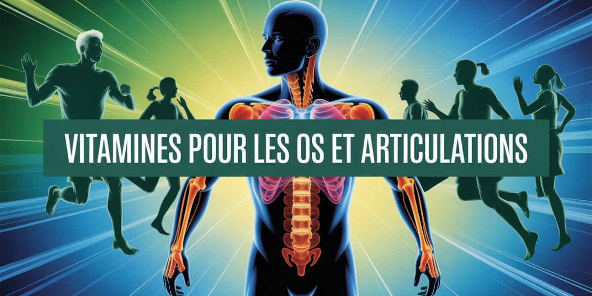 image squelette vibrant vitamines os articulations